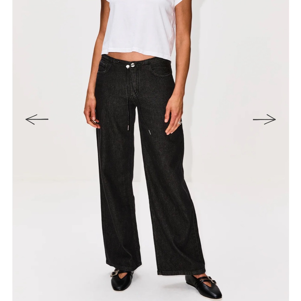 Cool Jeans - viral wide leg jeans with iconic drawstring